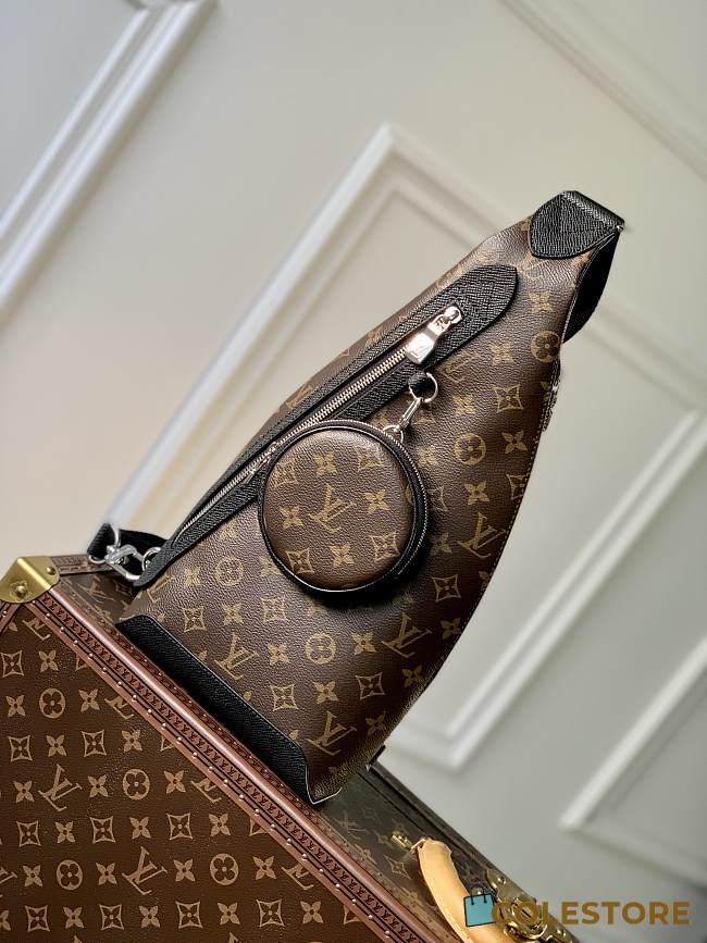 	 Louis Vuitton Duo Sling Bag Brown01 Size 20 x 42 x 6 - 1