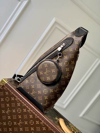 	 Louis Vuitton Duo Sling Bag Brown01 Size 20 x 42 x 6