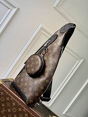 	 Louis Vuitton Duo Sling Bag Brown01 Size 20 x 42 x 6 - 3