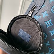 Louis Vuitton Duo Sling Bag Blue 20 x 42 x 6 - 4