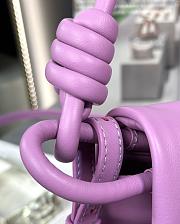 Loewe Paseo Satchel Violet Size 25-17-8cm  - 3