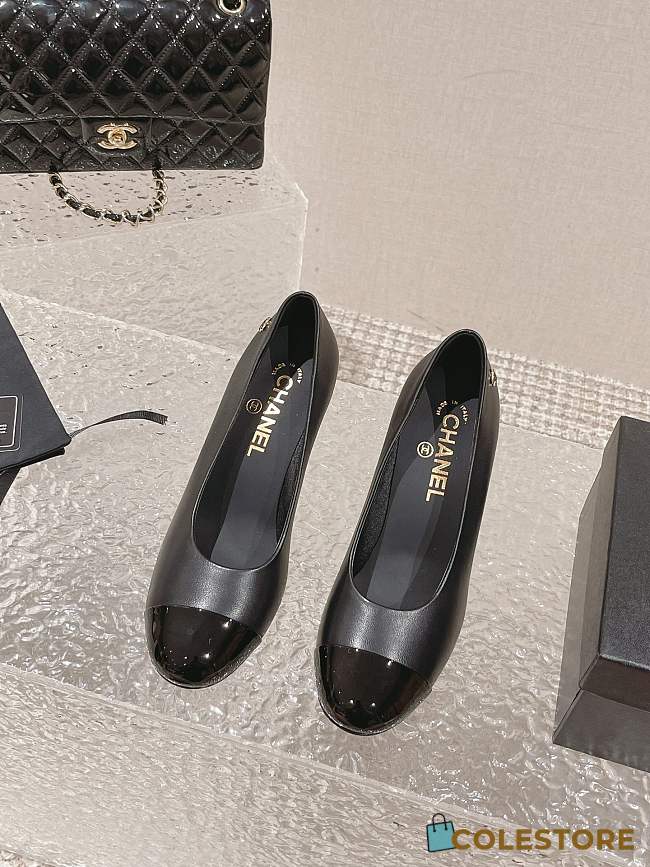 Chanel Pumps Slingbacks Shoes Black 35-39 - 1