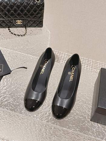 Chanel Pumps Slingbacks Shoes Black 35-39