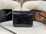 Hermes Constance Crocodile Black Size 19x15x4cm - 5