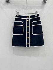 Gucci Skirt Blue  - 1