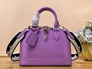 Louis Vuitton Alma Violet Size 23.5 x 17.5 x 11.5 - 1