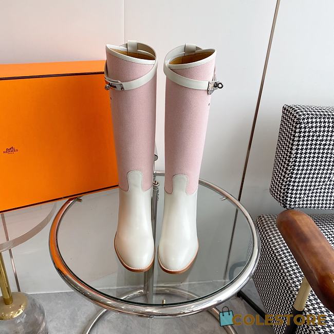 Hermes Jumping Boots Pink - 1