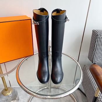 Hermes Jumping Boots Black