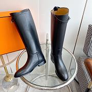 Hermes Jumping Boots Black - 5