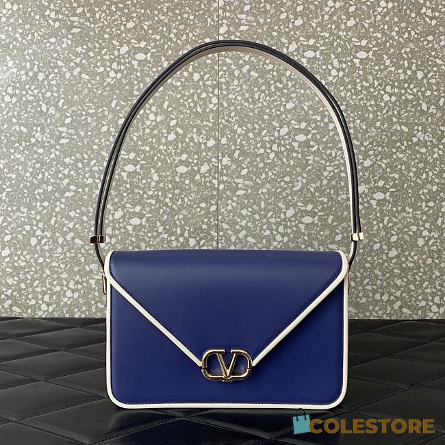 	 Valentino Garavani Letter Blue 24x15.5x7cm - 1