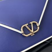 	 Valentino Garavani Letter Blue 24x15.5x7cm - 5