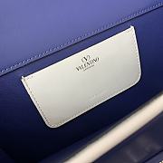 	 Valentino Garavani Letter Blue 24x15.5x7cm - 2