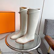 	 Hermes Jumping Boots White - 2