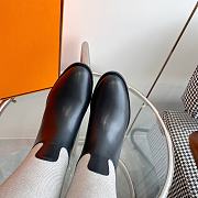 	 Hermes Jumping Boots White/Black - 4