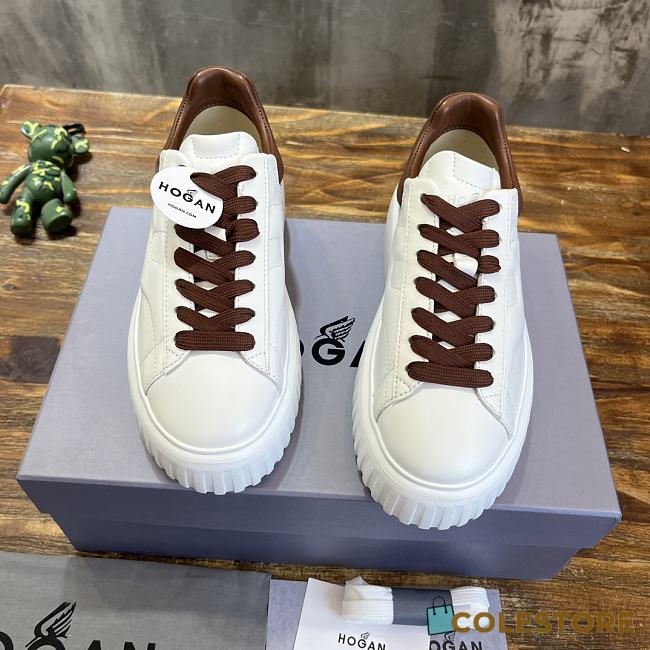 Sneakers Hogan H-Stripes Black Brown - 1