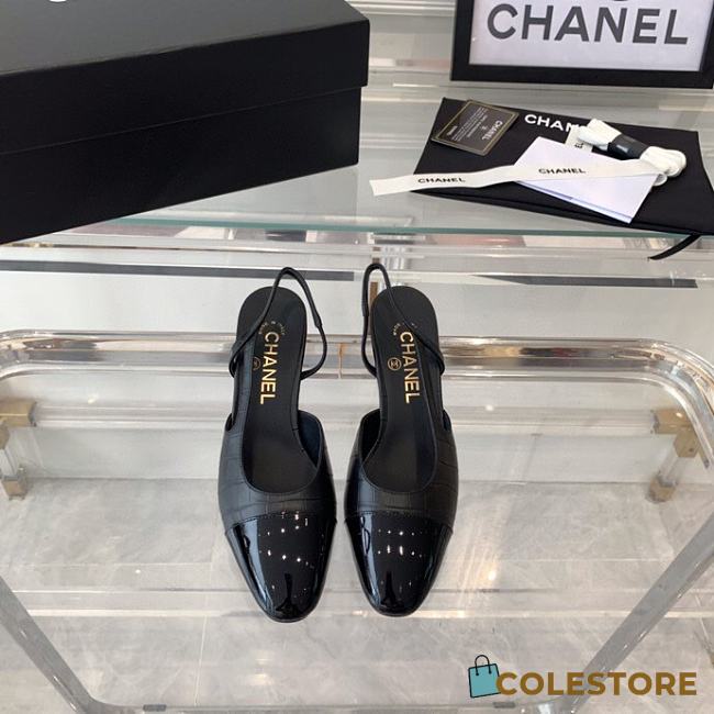 Chanel Slingblacks Black Size 35-40 - 1