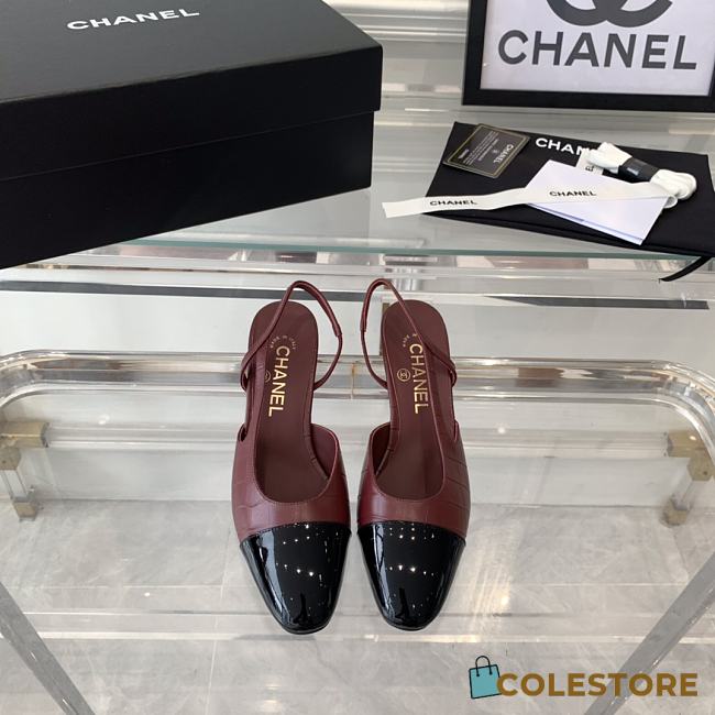Chanel Slingblacks Red Size 35-40 - 1