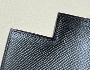 	 Hermes Kelly Epsom Leather Black Size 25*17*7cm - 4
