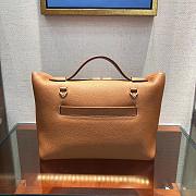 Hermes Togo 24/24 In Brown 29x27x14cm - 4