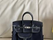 Hermes Birkin 25 Cargo Swifth Blue 25x20x13cm - 4
