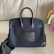 Hermes Birkin 25 Cargo Swifth Blue 25x20x13cm - 3
