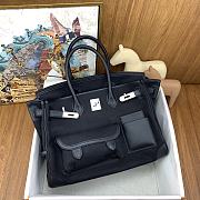 Hermes Birkin 35 Cargo Swifth Blue 35x25x19cm - 6