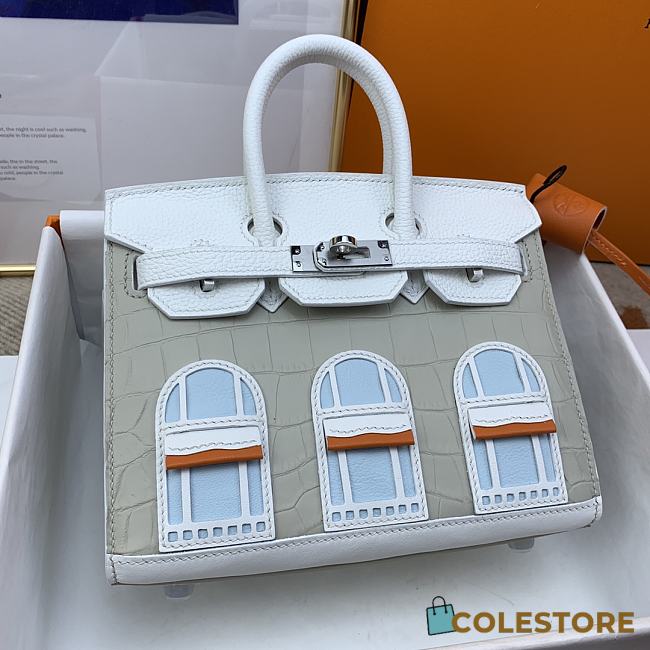 Hermes Birkin Faubourg Crocodile 20cm - 1