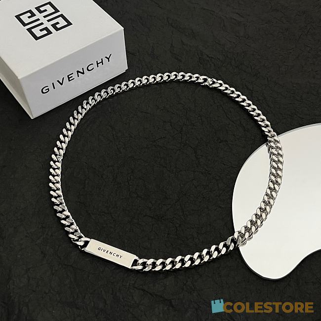 	 Givenchy Silver Necklace - 1