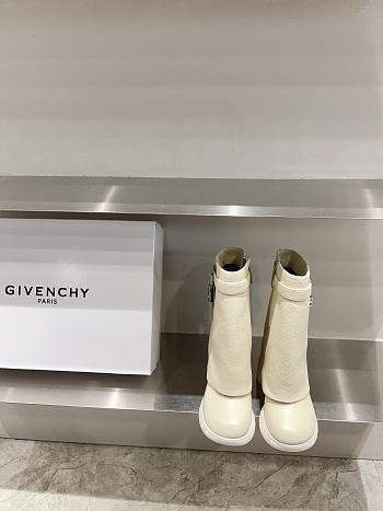 	 Givenchy Shark Boots Women White