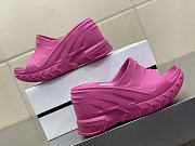 	 Givenchy Marshmallow Wedge Slipper In Rubber Pink - 2