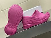 	 Givenchy Marshmallow Wedge Slipper In Rubber Pink - 4