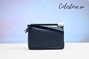 Loewe Puzzle Bag Soft Blue Calfskin Size 18*12.5*8cm - 1