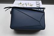 Loewe Puzzle Bag Soft Blue Calfskin Size 18*12.5*8cm - 5