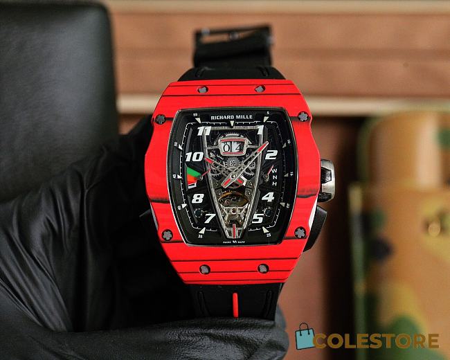 	 RICHARD MILLE RED WATCHES - 1