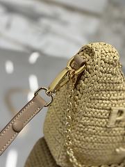 Prada Re-Edition Raffia Mini-Bag Size 22-18-6cm - 4