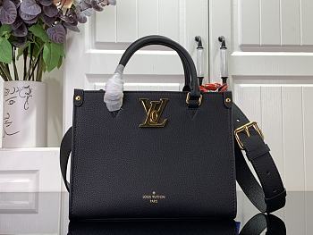 Louis Vuitton Lock & Go Black Size  24.5 x 19.0 x 10.5