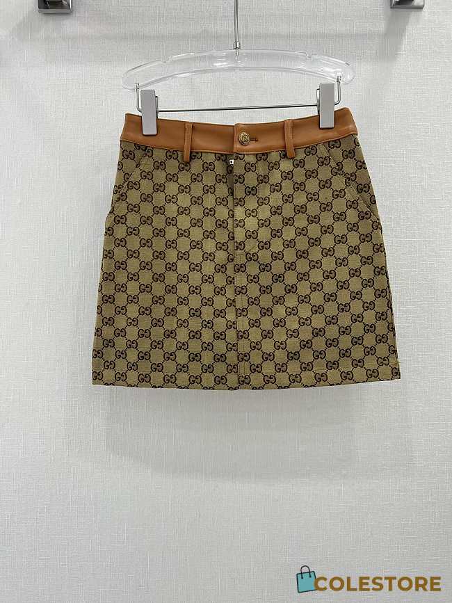 Gucci Skirt Brown - 1