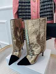 	 Balmain Women Boots Gold Size 35-39 - 5