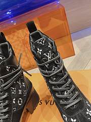 Louis Vuitton Platform Boots Black - 5