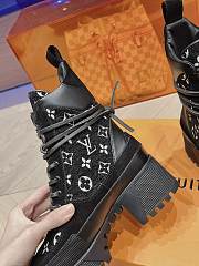 Louis Vuitton Platform Boots Black - 4