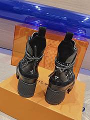Louis Vuitton Platform Boots Black - 3