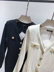 Balmain Dress Black/White - 3