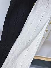 Balmain Dress Black/White - 4