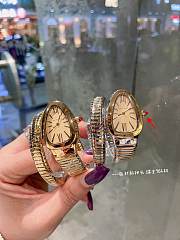 Colestore Bvlgari Serpenti Tubogas Watch In Gold - 2