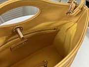 Colestore Chanel 31 Mini Shopping Bag Yellow Size 22 × 23 × 5.5 cm - 5