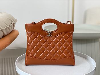 	 Colestore Chanel 31 Mini Shopping Bag Size 22 × 23 × 5.5 cm
