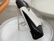 	 Colestore Chanel 31 Mini Shopping Bag White & Black Size 22 × 23 × 5.5 cm - 2