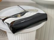 	 Colestore Chanel 31 Mini Shopping Bag White & Black Size 22 × 23 × 5.5 cm - 3