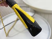 	 Colestore Chanel 31 Mini Shopping Bag Yellow & Black Size 22 × 23 × 5.5 cm - 2
