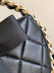 Colestore Chanel Pouch Lambskin, Mixed Fibers, Calfskin & Gold-Tone Metal Black - 3